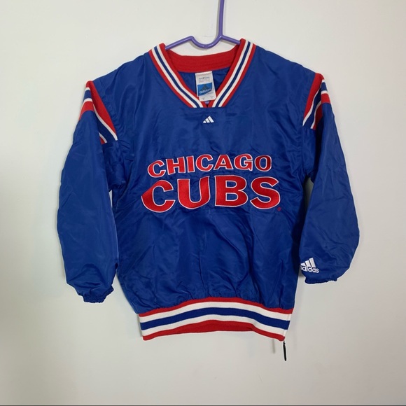 Vintage Chicago Cubs Embroidered adidas Jacket. Youth